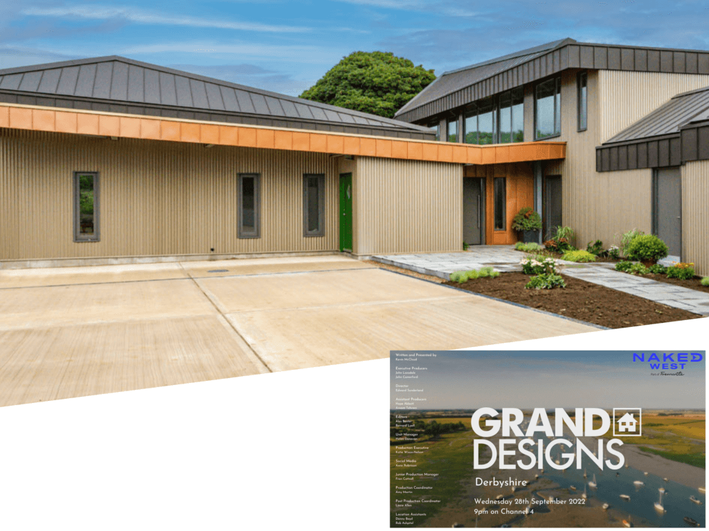 Derbyshire Longhouse Features on Grand Designs 2022