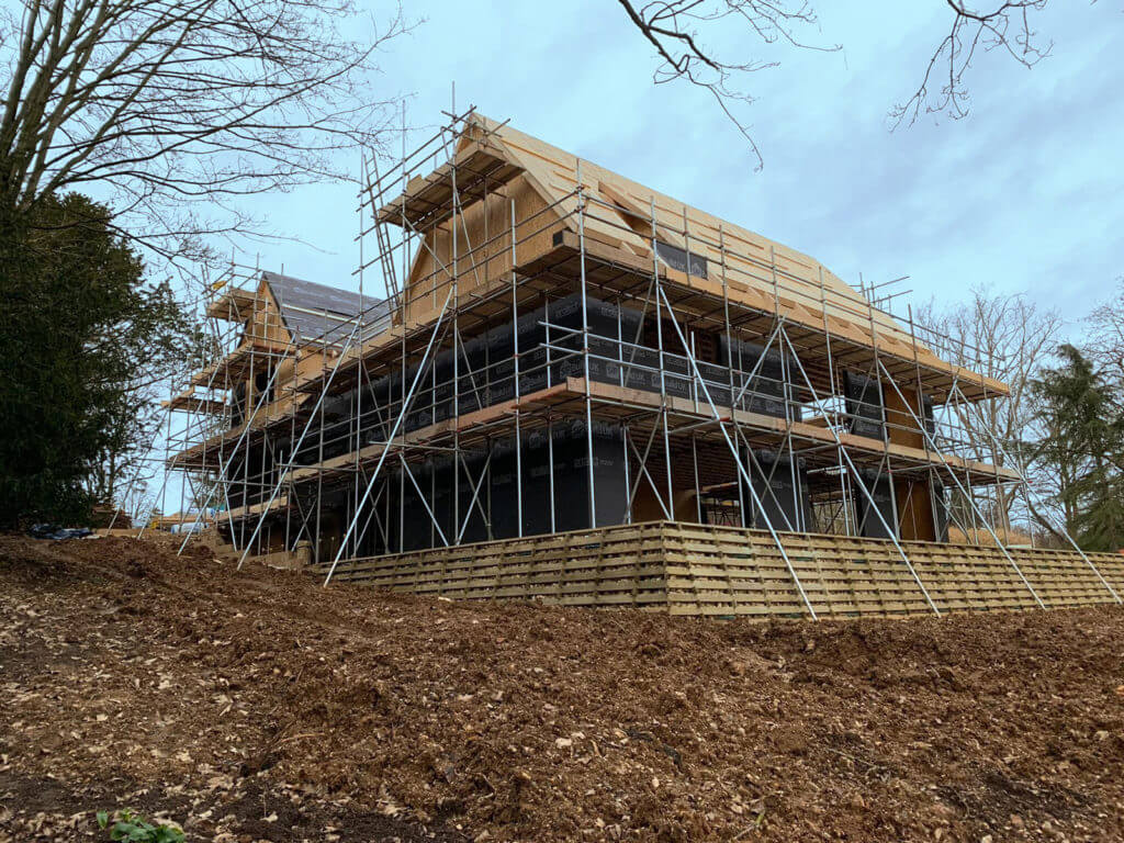 Self Build project in Stanstead