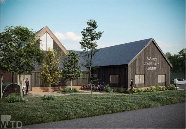 New £1.8m community centre Easton