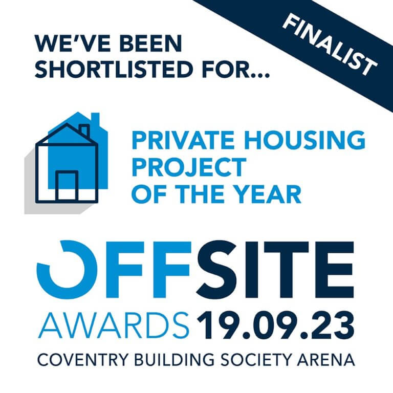 Offsite Awards shortlisted for the private housing project of the year