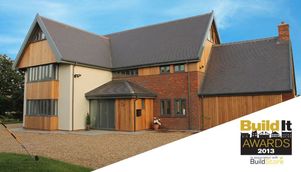Priory Cottage in Braiseworth is shortlisted in the Build It Awards 2013