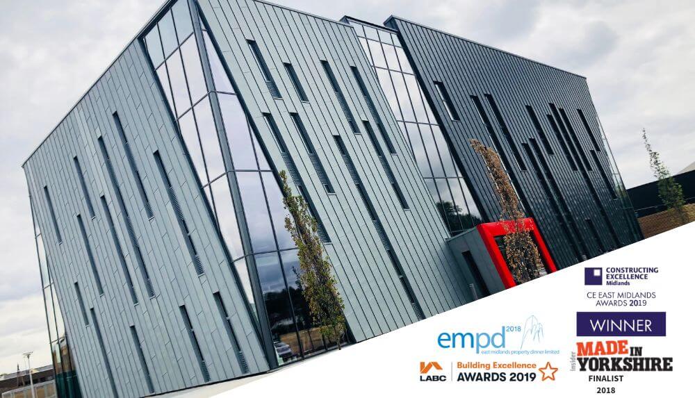 Nottingham RAD Building wins CEYH, EMPD, LABC and Made in Yorkshire Awards