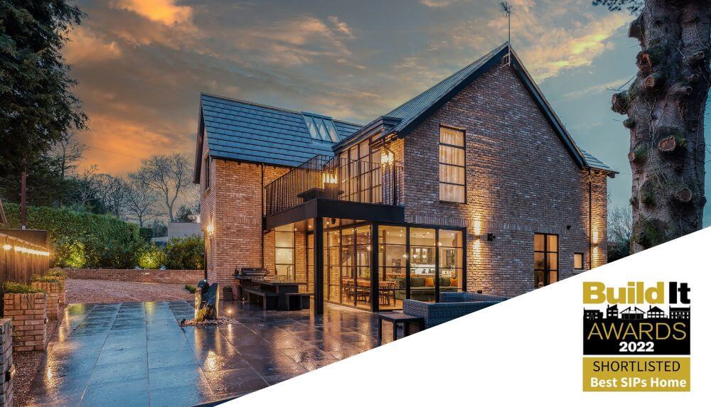 Wolfreton Lodge SIPs Self Build Project shotlisted for Best SIPs House at the Build It Awards 2022