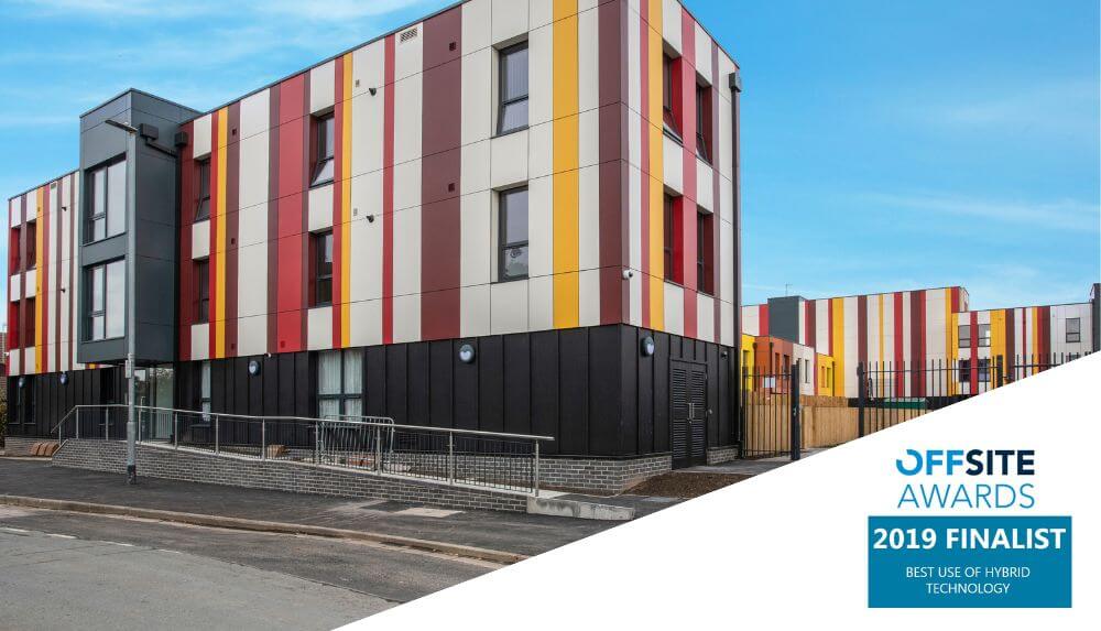 Hull, Hugh Webster place is a finalist in the Offsite Awards for Best use of hybrid technology