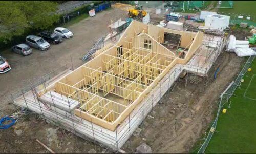 Locks Ride Sports Pavilion - SIPs Project - SIP Build UK