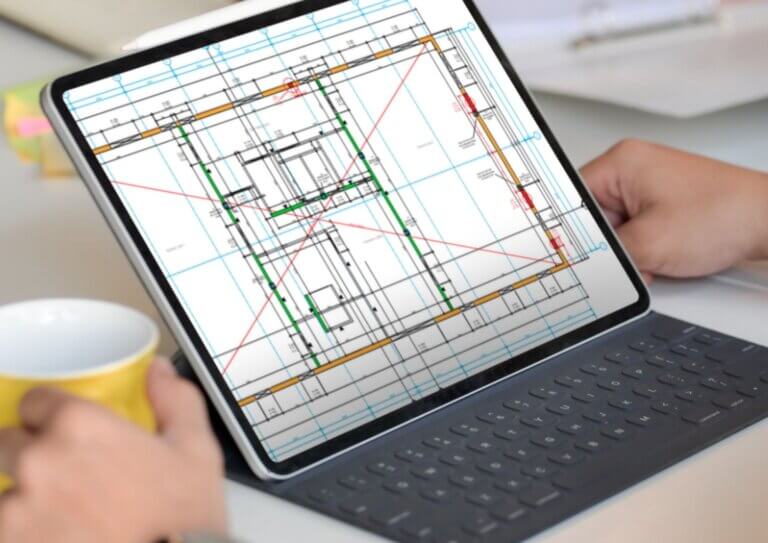 Our design process begins by receiving your drawings and requesting final frozen architectural drawings in PDF and DWG formats.