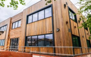 using our SIP system with 175mm wall panels and a joisted deck for the flat roof