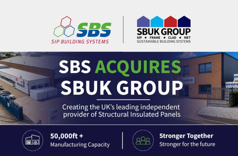 SIP Building Systems acquires SIP Build UK Group creating an expanded UK Structural Insulated Panel manufacturing and construction business.