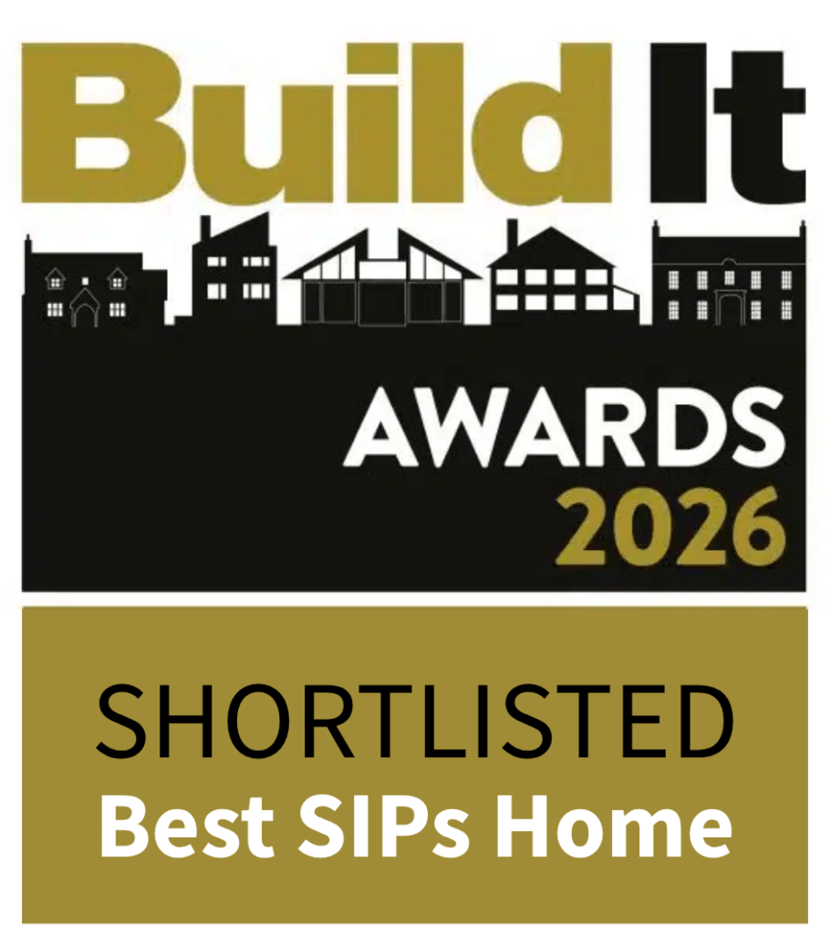 Beamish Passive House is shortlisted for Best SIPs Home at the Build It Awards 2026, its third major industry awards shortlist this year.